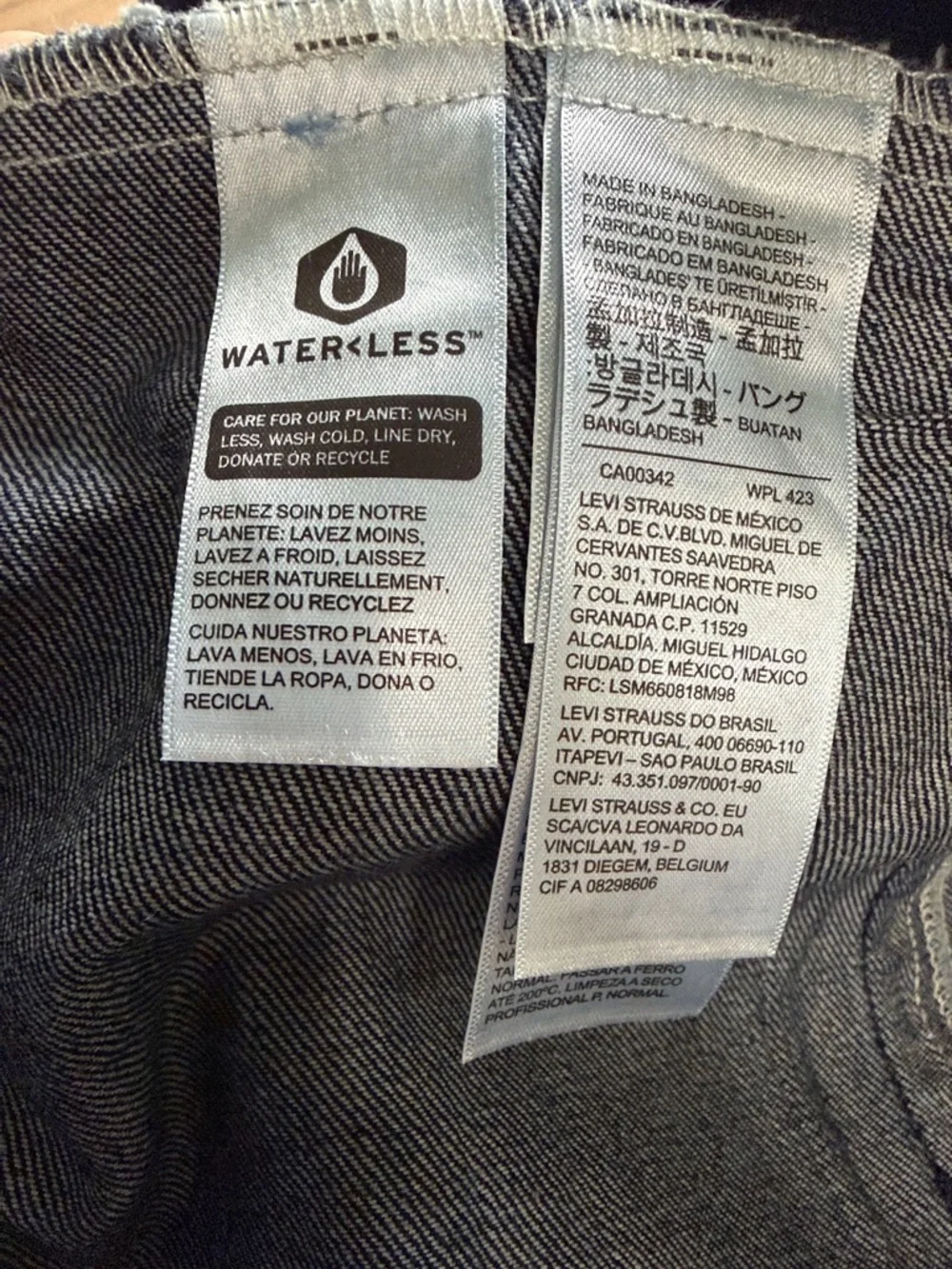 ❗️NWT❗️Men's Levi's Denim Jacket - Classic Trucker Style Size XL - Picture 9 of 11